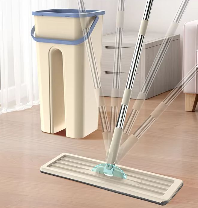 Miniatura 2 de Trapero Plegable Mopa Con Cubo